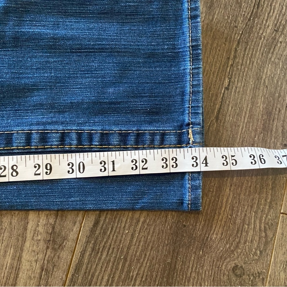 True Religion Jeans Blingy buttons amber rhinestones Y2K - Picture 13 of 13